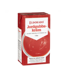 Jordgubbskräm 1L Eldorado