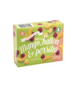 Mango Hallon Persika Fryst 225g Garant