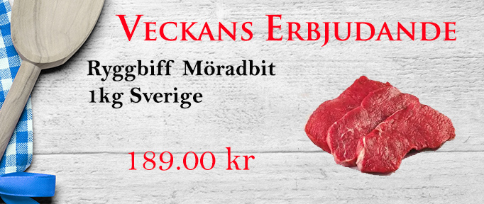Ryggbiff Mörad bit 1kg | KliMATkassen